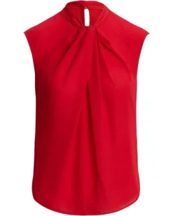 Lauren Ralph Lauren Georgette Short Sleeve Blouse | Shirts & Tops -Lauren Ralph Store 61kgAUAJh5L. AC SR736920