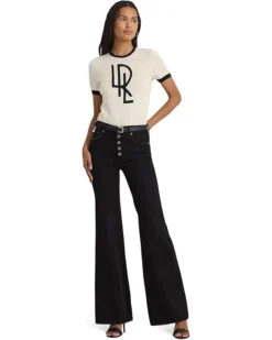 Lauren Ralph Lauren Petite High-Rise Flare Jean | Jeans -Lauren Ralph Store 61lRagRW1L. AC SR736920