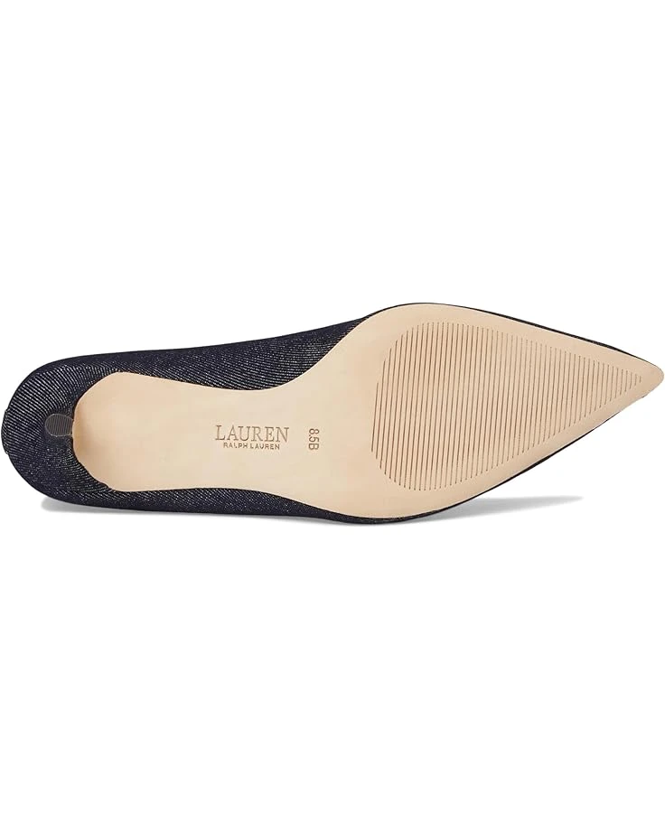 Lauren Ralph Lauren Lanette Denim Pumps | Heels 3 Lauren Ralph Lauren Lanette Denim Pumps | Heels - Image 3
