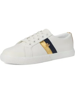 Lauren Ralph Lauren Janson II Leather Sneakers | Flats -Lauren Ralph Store 61oBNosupAL. AC SR736920