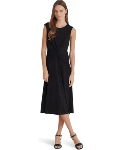 Lauren Ralph Lauren Twist Front Jersey Dress | Dresses