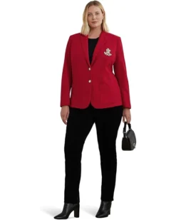 Lauren Ralph Lauren Plus Size Bullion Jacquard Blazer | Coats & Outerwear -Lauren Ralph Store 61p7cZu49pL. AC SR736920