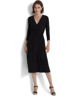 Lauren Ralph Lauren Jersey-Matte Midi Dress | Dresses