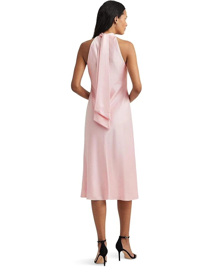 Lauren Ralph Lauren Satin Charmeuse Halter Cocktail Dress | Dresses 2 Lauren Ralph Lauren Satin Charmeuse Halter Cocktail Dress | Dresses - Image 2