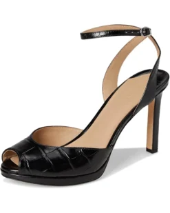 Lauren Ralph Lauren Kyla Crocodile-Embossed Leather Sandals | Heels -Lauren Ralph Store 61rzVUYe8AL. AC SR736920