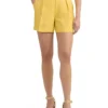 Lauren Ralph Lauren Pleated Linen-Blend Twill Shorts