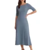 Lauren Ralph Lauren Stretch Cotton Midi Dress | Dresses