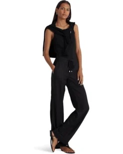 Lauren Ralph Lauren Petite Linen Wide-Leg Pant | Pants -Lauren Ralph Store 61uoBC SPeL. AC SR736920