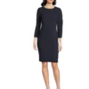 Lauren Ralph Lauren Ponte 3/4 Sleeve Dress | Dresses