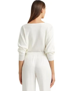 Lauren Ralph Lauren Petite Cotton-Blend Dolman-Sleeve Sweater | Sweaters -Lauren Ralph Store 61v63tBAN8L. AC SR736920 1
