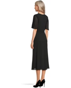 Lauren Ralph Lauren Belted Georgette Dress | Dresses -Lauren Ralph Store 61xnEwnidgL. AC SR736920