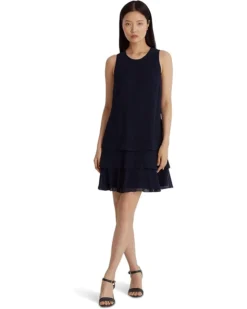 Lauren Ralph Lauren Crinkle Georgette Shift Dress | Dresses -Lauren Ralph Store 61xphHhrScL. AC SR736920