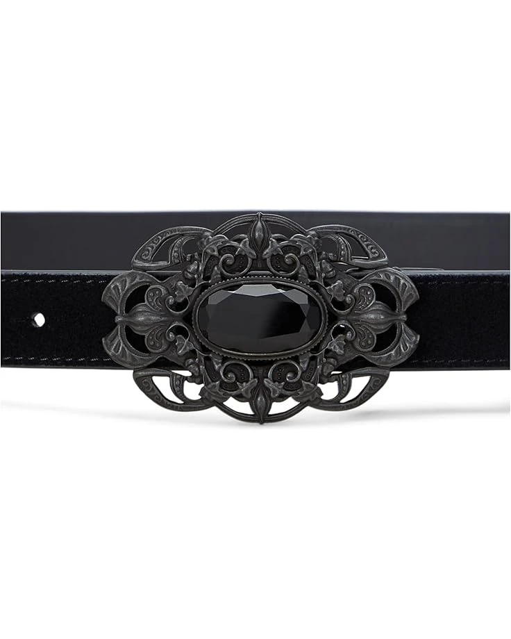 Lauren Ralph Lauren Stone-Buckle Suede Skinny Belt | Belts 2 Lauren Ralph Lauren Stone-Buckle Suede Skinny Belt | Belts - Image 2