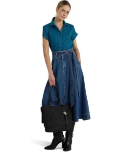 Lauren Ralph Lauren Relaxed Fit Linen Short-Sleeve Shirt | Shirts & Tops -Lauren Ralph Store 71 euvGynuL. AC SR736920