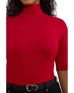 Lauren Ralph Lauren Plus-Size Stretch Jersey Turtleneck | Shirts & Tops -Lauren Ralph Store 71 mhj1ro9L. AC SR736920