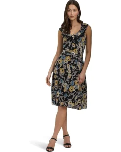 Lauren Ralph Lauren Floral Belted Crinkle Georgette Dress | Dresses -Lauren Ralph Store 71 tU1MTqXL. AC SR736920