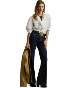 Lauren Ralph Lauren Retro Flare Full Length Flare | Jeans 9 Lauren Ralph Lauren Retro Flare Full Length Flare | Jeans -Lauren Ralph Store 710OUB9kKXL. AC SR736920