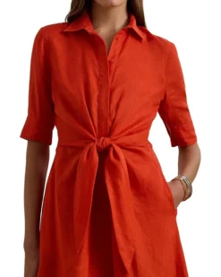 Lauren Ralph Lauren Petite Tie-Front Linen Shirtdress | Dresses -Lauren Ralph Store 712PlQDV3hL. AC SR736920