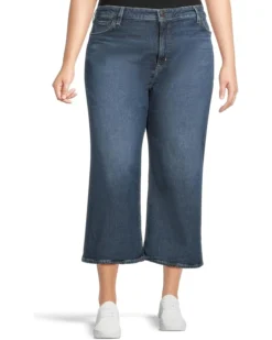 Lauren Ralph Lauren High-Rise Wide-leg Cropped Jean | Jeans