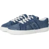 Lauren Ralph Lauren Janson Frayed Denim Sneakers | Sneakers & Athletic Shoes