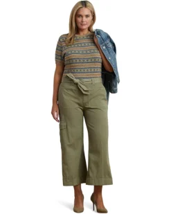 Lauren Ralph Lauren Plus Size Zabrenah Ankle Cargo | Pants -Lauren Ralph Store 714tXcfT72L. AC SR736920
