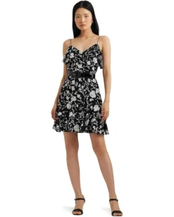 Lauren Ralph Lauren Floral Georgette Sleeveless Dress | Dresses -Lauren Ralph Store 7151mGkf0fL. AC SR736920