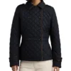 Lauren Ralph Lauren Quilt Short Db Crd Trim | Coats & Outerwear