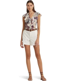 Lauren Ralph Lauren Floral Linen Flutter-Sleeve Shirt | Shirts & Tops 7 Lauren Ralph Lauren Floral Linen Flutter-Sleeve Shirt | Shirts & Tops -Lauren Ralph Store 716yE4HAfAL. AC SR736920