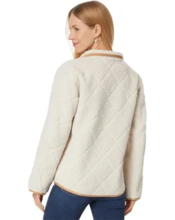 Lauren Ralph Lauren Shrt 2 Front Pockets Quilt Faux Shearlin | Coats & Outerwear -Lauren Ralph Store 717iOBMVBKL. AC SR736920