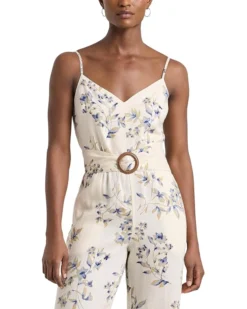 Lauren Ralph Lauren Floral Linen Belted Wide-Leg Jumpsuit | Jumpsuits & Rompers -Lauren Ralph Store 718Tip58 aL. AC SR736920