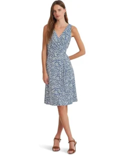 Lauren Ralph Lauren Floral Surplice Jersey Sleeveless Dress | Dresses -Lauren Ralph Store 718pV9CPs8L. AC SR736920