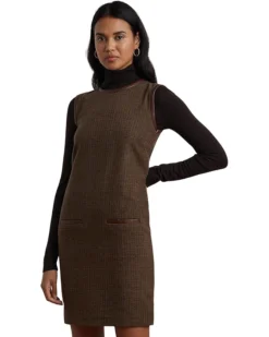 Lauren Ralph Lauren Checked Wool-Blend Shift Dress | Dresses -Lauren Ralph Store 71ADpyiGaSL. AC SR736920