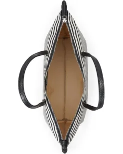 Lauren Ralph Lauren Striped Nylon Medium Keaton Tote | Handbags -Lauren Ralph Store 71AMM6ExScL. AC SR736920