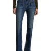 Lauren Ralph Lauren Chain-Trim High-Rise Flare Jean | Jeans