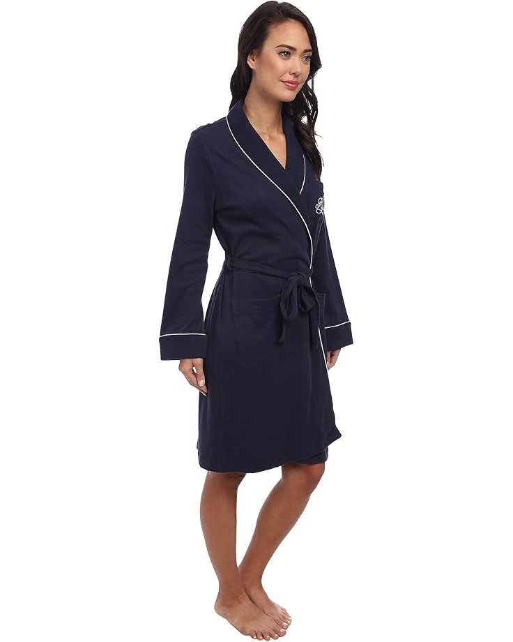 Lauren Ralph Lauren Hartford Lounge Short Shawl Collar Robe | Sleepwear 4 Lauren Ralph Lauren Hartford Lounge Short Shawl Collar Robe | Sleepwear - Image 4