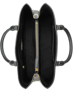 Lauren Ralph Lauren Crosshatch Leather Large Hanna Satchel | Handbags -Lauren Ralph Store 71FgkatLU L. AC SR736920