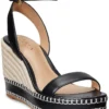 Lauren Ralph Lauren Hilarie Burnished Leather Espadrille | Heels