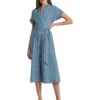 Lauren Ralph Lauren Polka-Dot Belted Crepe Dress | Dresses