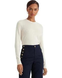 Lauren Ralph Lauren Cotton-Blend Sweater | Sweaters -Lauren Ralph Store 71GqB0HWZCL. AC SR736920