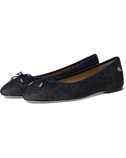 Lauren Ralph Lauren Jayna Denim Flats
