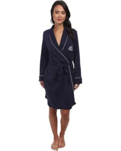 Lauren Ralph Lauren Hartford Lounge Short Shawl Collar Robe | Sleepwear
