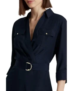 Lauren Ralph Lauren Belted Crepe Shirtdress | Dresses -Lauren Ralph Store 71IGRXS6lJL. AC SR736920