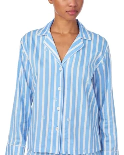 Lauren Ralph Lauren Long Sleeve Woven Notch Pj Set | Sleepwear -Lauren Ralph Store 71L9bvtpN4L. AC SR736920