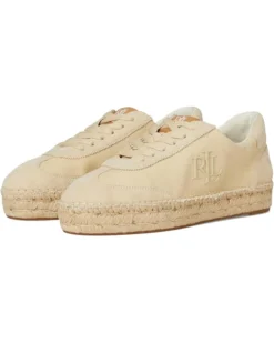 Lauren Ralph Lauren Luize Canvas And Suede Espadrille Sneakers | Sneakers & Athletic Shoes