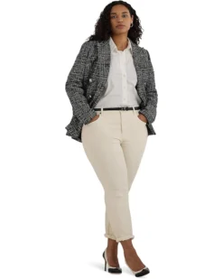 Lauren Ralph Lauren Plus-Size Relaxed Tapered Ankle Jeans -Lauren Ralph Store 71MPQmIBOEL. AC SR736920