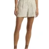 Lauren Ralph Lauren Striped Pleated Shorts