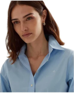 Lauren Ralph Lauren Long Sleeve Button Front Shirt | Shirts & Tops -Lauren Ralph Store 71N34h0GM4L. AC SR736920