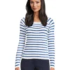 Lauren Ralph Lauren Striped Ballet-neck Sweater | Shirts & Tops