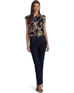 Lauren Ralph Lauren Petite Floral Georgette Sleeveless Shirt | Shirts & Tops -Lauren Ralph Store 71Oty8zWp9L. AC SR736920