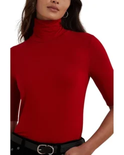 Lauren Ralph Lauren Stretch Jersey Turtleneck | Shirts & Tops -Lauren Ralph Store 71OvCR7taPL. AC SR736920